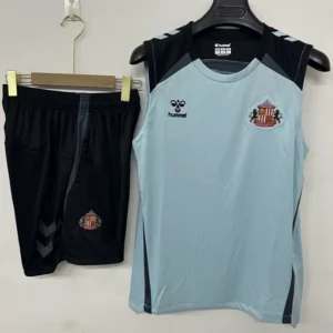 Sunderland 2026/27 Sleeveless Shorts - Front View Sunderland 2026/27 Sleeveless Shorts - Front View | KFCOOL