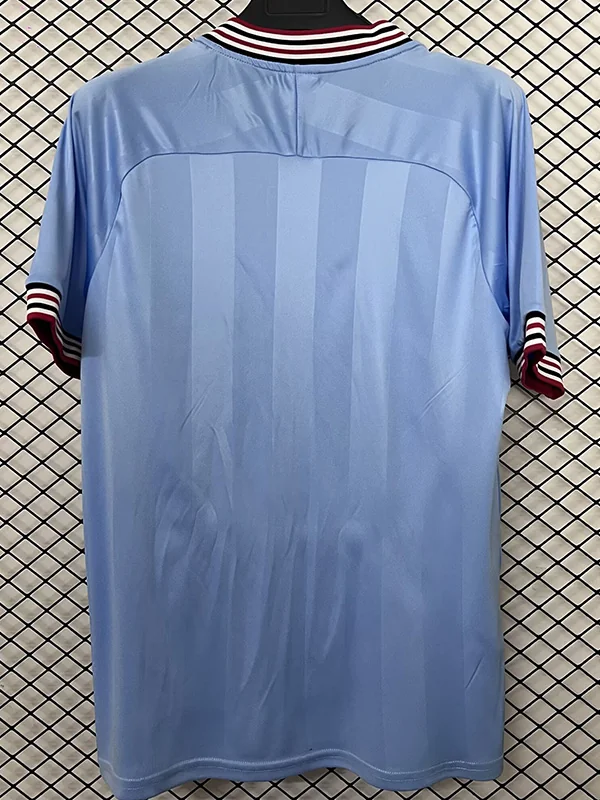 Sunderland 1986/87 Retro Away Jersey Fan Version - Back View | KFCOOL