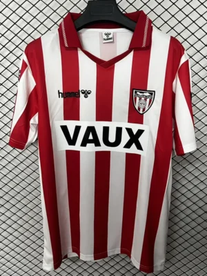 Sunderland 1991/92 Retro Home Jersey Fan Version - Front View Sunderland 1991/92 Retro Home Jersey Fan Version - Front View | KFCOOL