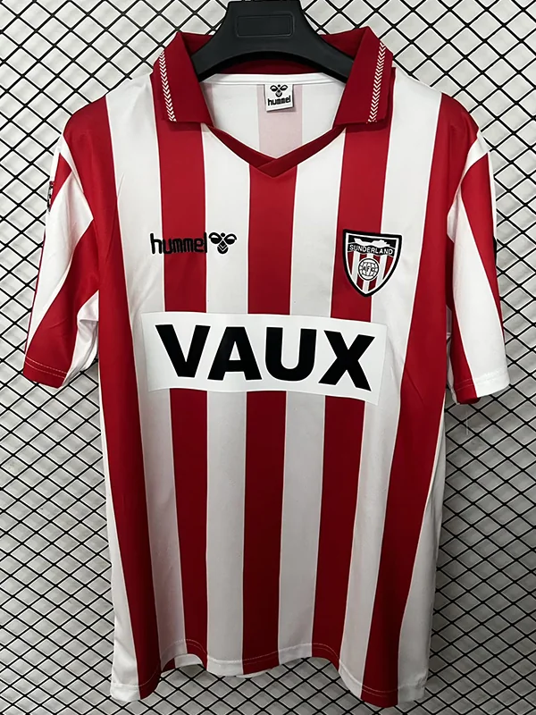 Sunderland 1991/92 Retro Home Jersey Fan Version - Front View Sunderland 1991/92 Retro Home Jersey Fan Version - Front View | KFCOOL