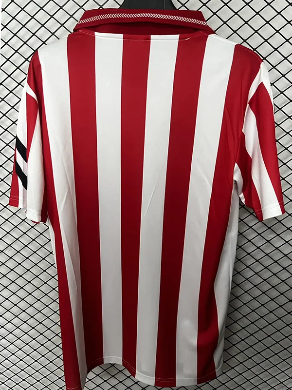 Sunderland 1991/92 Retro Home Jersey Fan Version - Back View Sunderland 1991/92 Retro Home Jersey Fan Version - Back View | KFCOOL