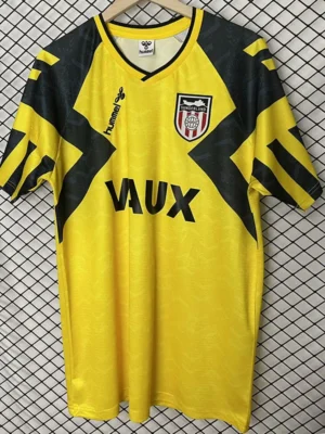 Sunderland 1992/93 Retro Away Jersey Fan Version - Front View Sunderland 1992/93 Retro Away Jersey Fan Version - Front View | KFCOOL