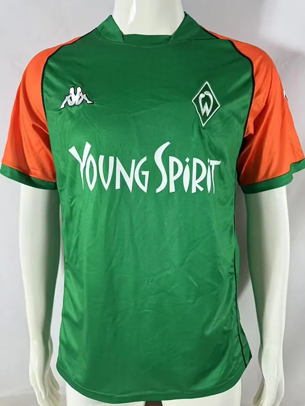 Werder Bremen 2003/04 Retro Home Jersey Fan Version - Front View Werder Bremen 2003/04 Retro Home Jersey Fan Version - Front View | KFCOOL