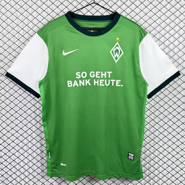 Werder Bremen 2009/10 Retro Home Jersey Fan Version - Front View | KFCOOL
