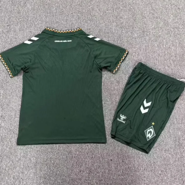 Werder Bremen 2026/27 Away Kids Kit Fan Version - Back View | KFCOOL