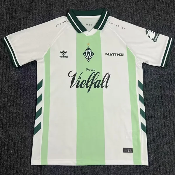 Werder Bremen 2026/27 Jersey Fan Version - Front View Werder Bremen 2026/27 Jersey Fan Version - Front View | KFCOOL