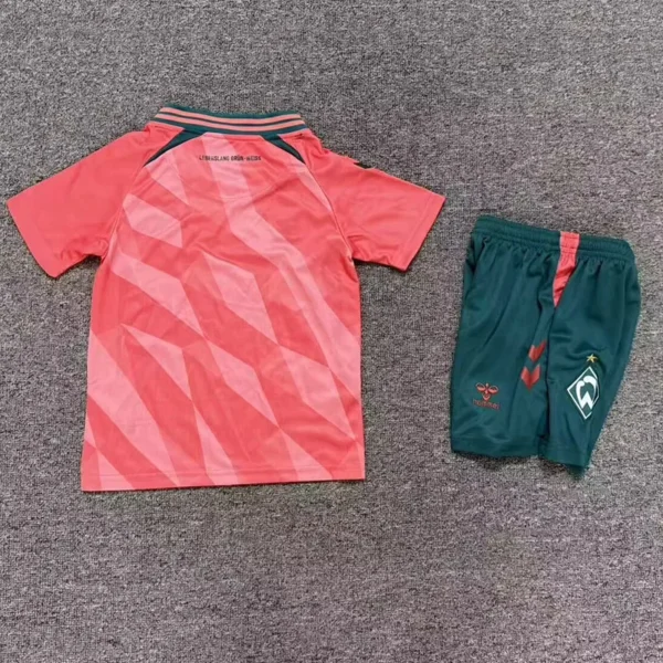 Werder Bremen 2026/27 Third Kids Kit Fan Version - Back View | KFCOOL