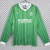 Werder Bremen 1987/88 Retro Home Long Sleeve Jersey Fan Version - Front View | KFCOOL