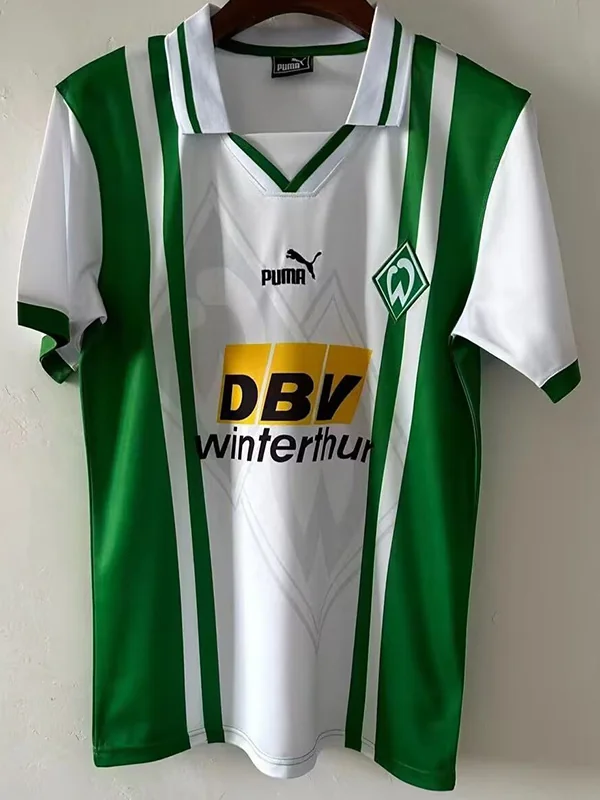 Werder Bremen 1996/97 Retro Jersey Fan Version - Front View | KFCOOL