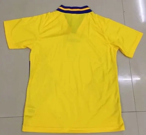 Sweden 1994/96 Retro Home Jersey Fan Version - Back View | KFCOOL