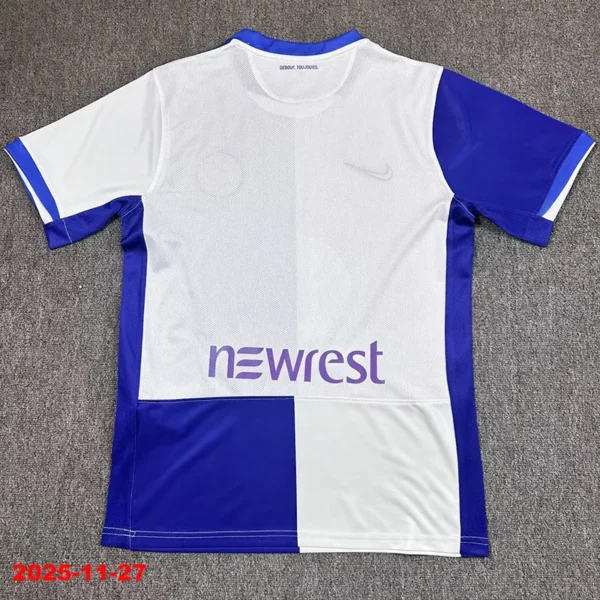 Toulouse 2025/26 Home Blue Jersey Fan Version - Back View Toulouse 2025/26 Home Blue Jersey Fan Version - Back View | KFCOOL