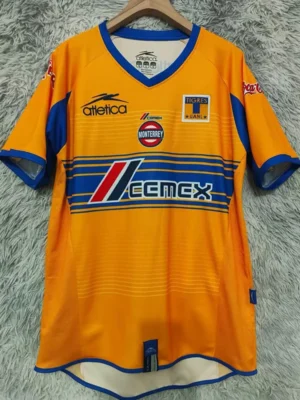 Tigres UANL 2006/07 Retro Home Jersey Fan Version - Front View | KFCOOL