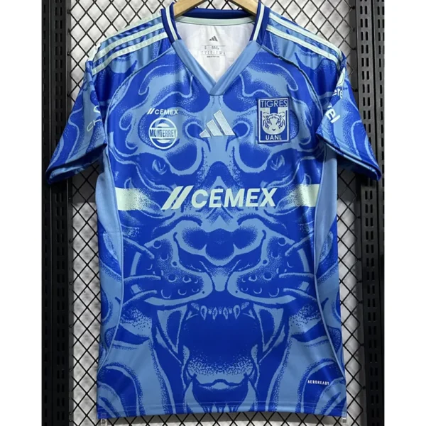 Tigres UANL 2025/26 Away Jersey Fan Version - Front View | KFCOOL