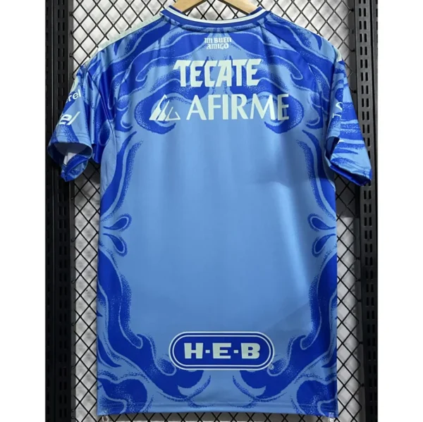Tigres UANL 2025/26 Away Jersey Fan Version - Back View | KFCOOL