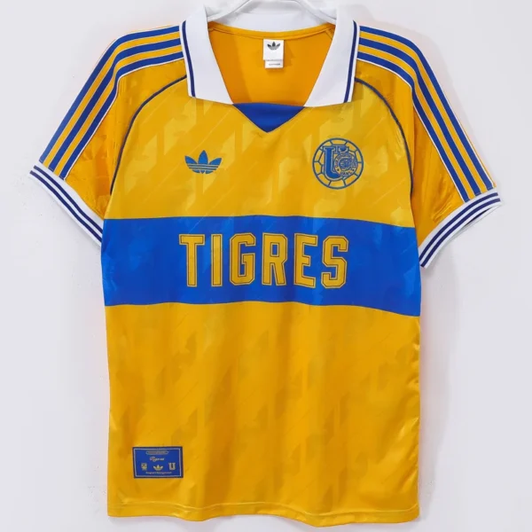 Tigres UANL 2025/26 Anniversary Jersey Fan Version - Front View Tigres UANL 2025/26 Anniversary Jersey Fan Version - Front View | KFCOOL