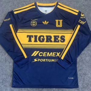 Tigres UANL 2026/27 Away Long Sleeve Jersey Fan Version - Front View | KFCOOL