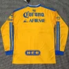 Tigres UANL 2026/27 Home Long Sleeve Jersey Fan Version - Back View | KFCOOL