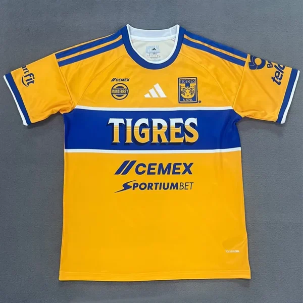 Tigres UANL 2026/27 Home Jersey Fan Version - Front View | KFCOOL