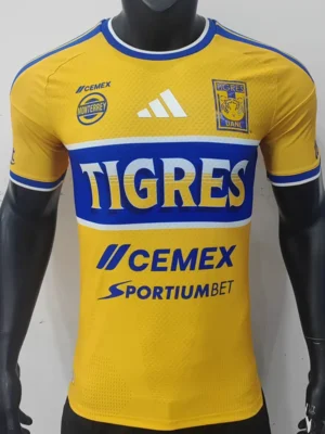Tigres UANL 2026/27 Home Jersey Player Version - Front View Tigres UANL 2026/27 Home Jersey Player Version - Front View | KFCOOL