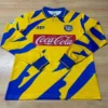 Tigres UANL 1996/97 Retro Home Long Sleeve Jersey Fan Version - Front View | KFCOOL