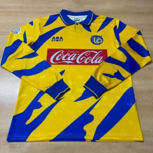 Tigres UANL 1996/97 Retro Home Long Sleeve Jersey Fan Version - Front View Tigres UANL 1996/97 Retro Home Long Sleeve Jersey Fan Version - Front View | KFCOOL