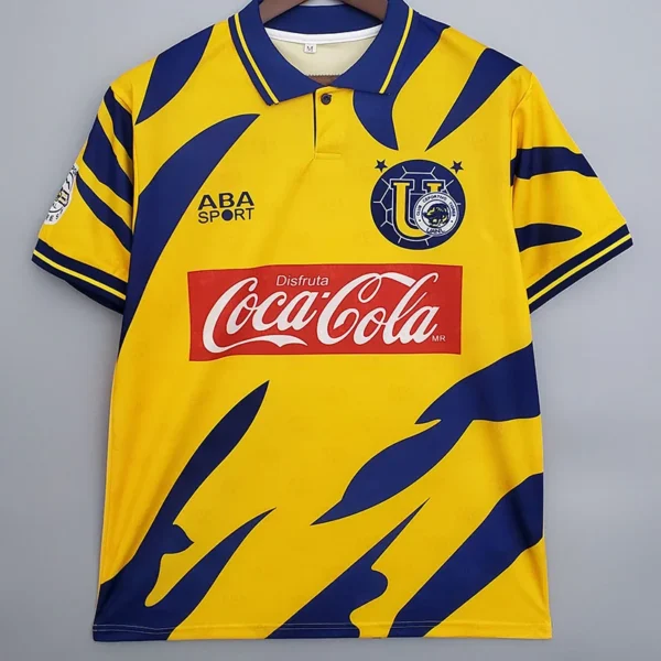 Tigres UANL 1996/97 Retro Home Jersey Fan Version - Front View Tigres UANL 1996/97 Retro Home Jersey Fan Version - Front View | KFCOOL