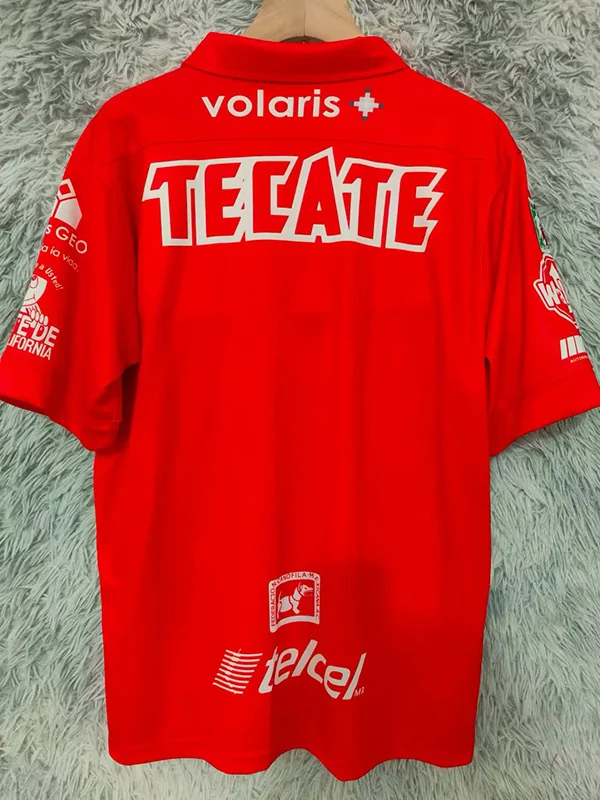 Club Tijuana 2012/13 Retro Home Jersey Fan Version - Back View | KFCOOL