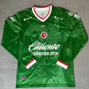 Club Tijuana 2026/27 Long Sleeve Jersey Fan Version - Front View Club Tijuana 2026/27 Long Sleeve Jersey Fan Version - Front View | KFCOOL