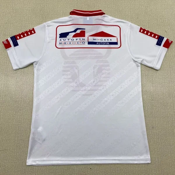 Toros Neza 1995/96 Retro Away Jersey Fan Version - Back View | KFCOOL