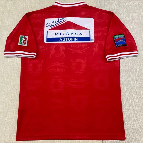 Toros Neza 1996/97 Retro Home Jersey Fan Version - Back View | KFCOOL