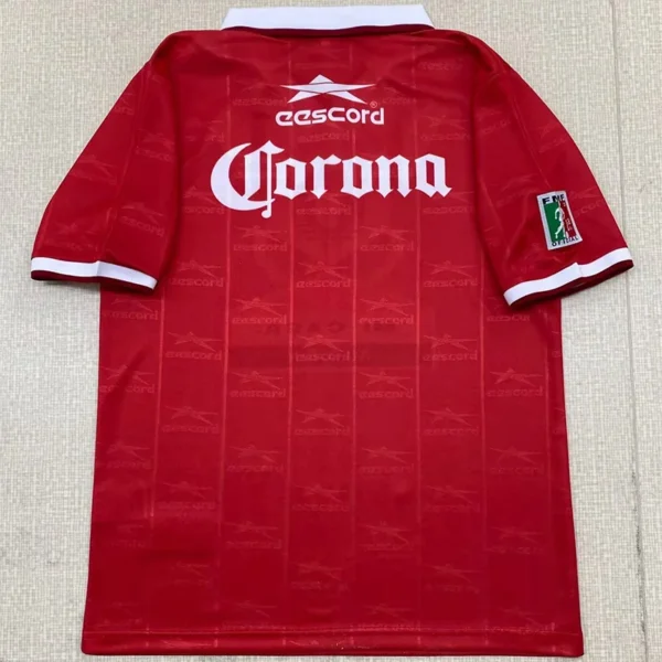 Toros Neza 1997/98 Retro Home Jersey Fan Version - Back View | KFCOOL