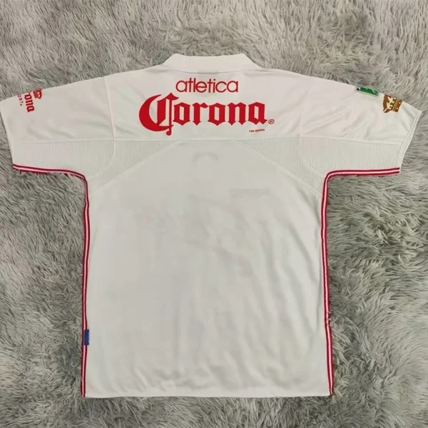 Toluca 2000/01 Retro Away Jersey Fan Version - Back View | KFCOOL