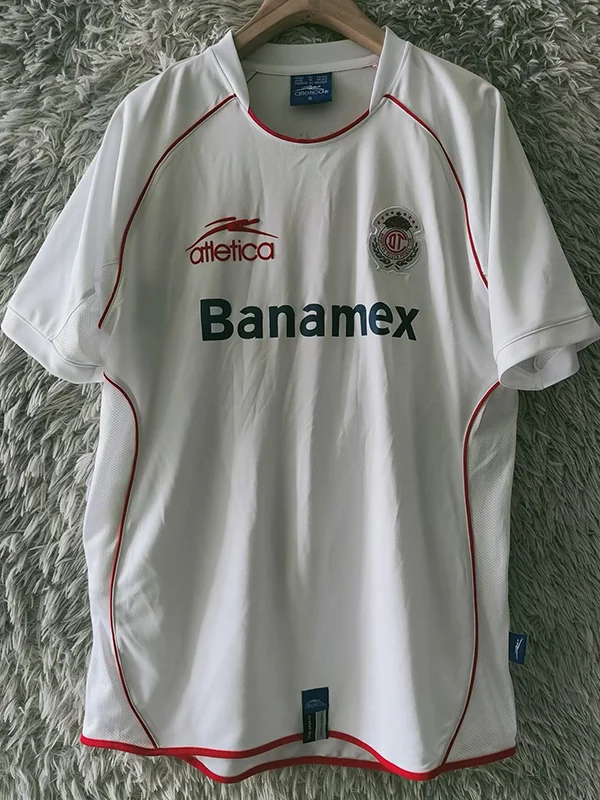 Toluca 2005/06 Retro Away Jersey Fan Version - Front View | KFCOOL