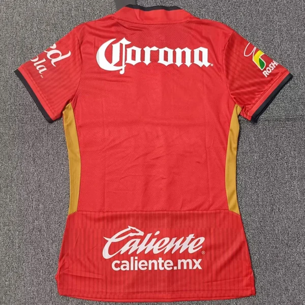 Toluca 2025/26 Home Women Jersey Fan Version - Back View | KFCOOL
