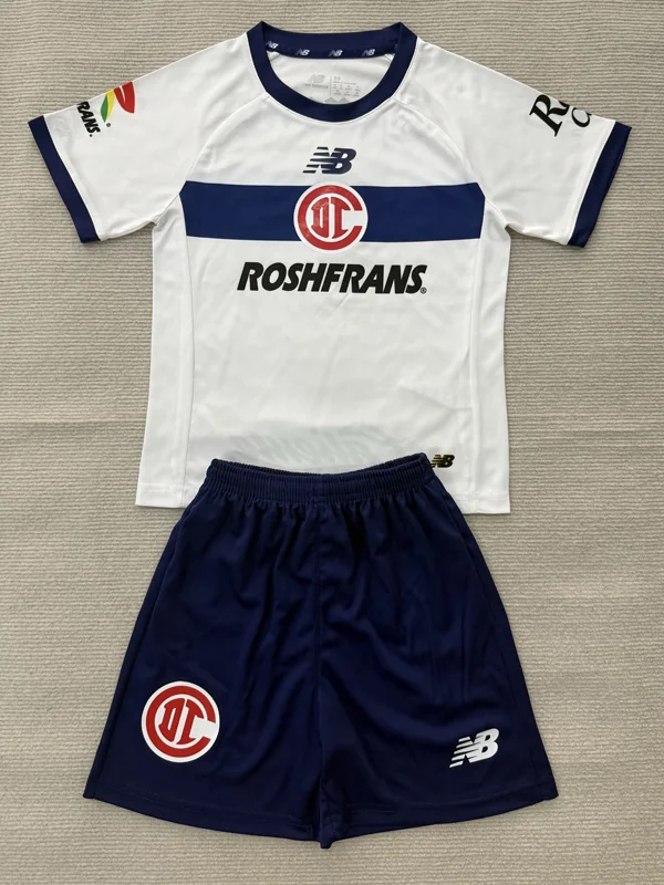 Toluca 2026/27 Away Kids Kit Fan Version - Front View | KFCOOL