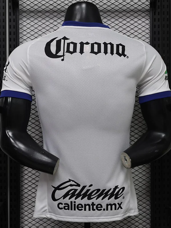 Toluca 2026/27 Away White Jersey Player Version - Back View Toluca 2026/27 Away White Jersey Player Version - Back View | KFCOOL