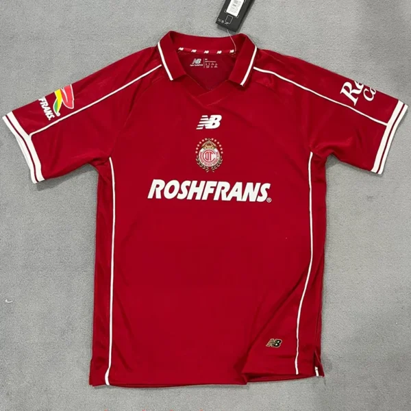 Toluca 2026/27 Home Red Jersey Fan Version - Front View | KFCOOL
