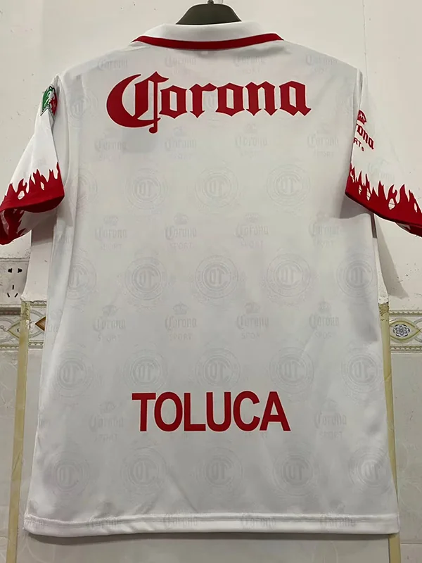 Toluca 1997/98 Retro Away Jersey Fan Version - Back View | KFCOOL