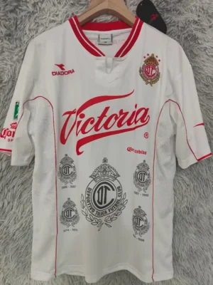 Toluca 1998/99 Retro Away Jersey Fan Version - Front View | KFCOOL