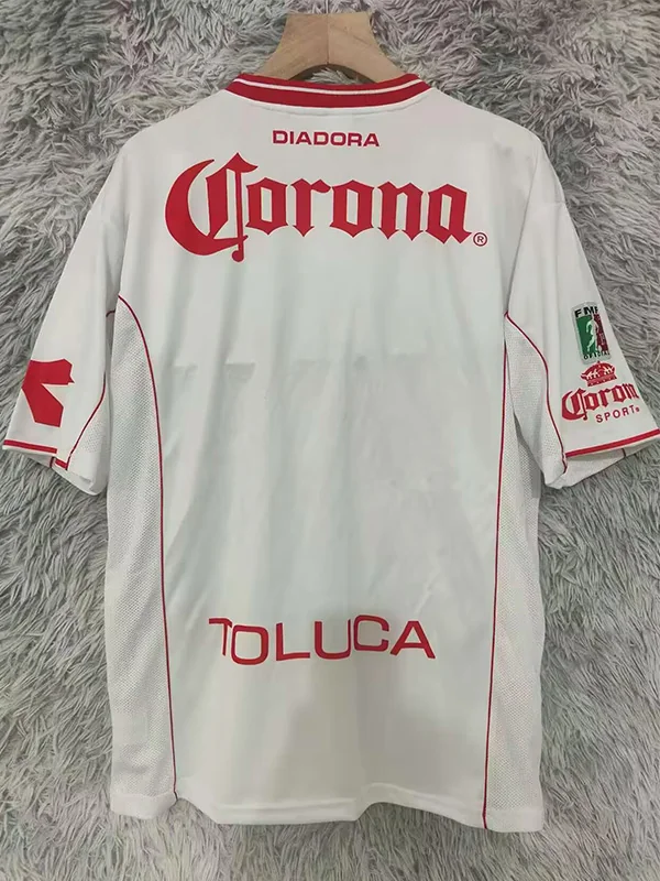 Toluca 1998/99 Retro Away Jersey Fan Version - Back View | KFCOOL