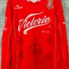 Toluca 1998/99 Retro Home Long Sleeve Jersey Fan Version - Front View | KFCOOL