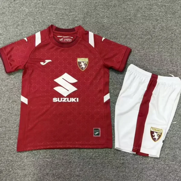 Torino 2026/27 Home Kids Kit Fan Version - Front View | KFCOOL