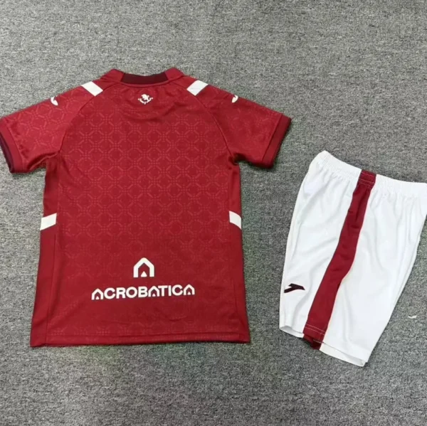 Torino 2026/27 Home Kids Kit Fan Version - Back View | KFCOOL
