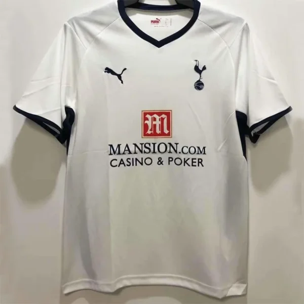 Tottenham 2008/09 Retro Home Jersey Fan Version - Front View | KFCOOL