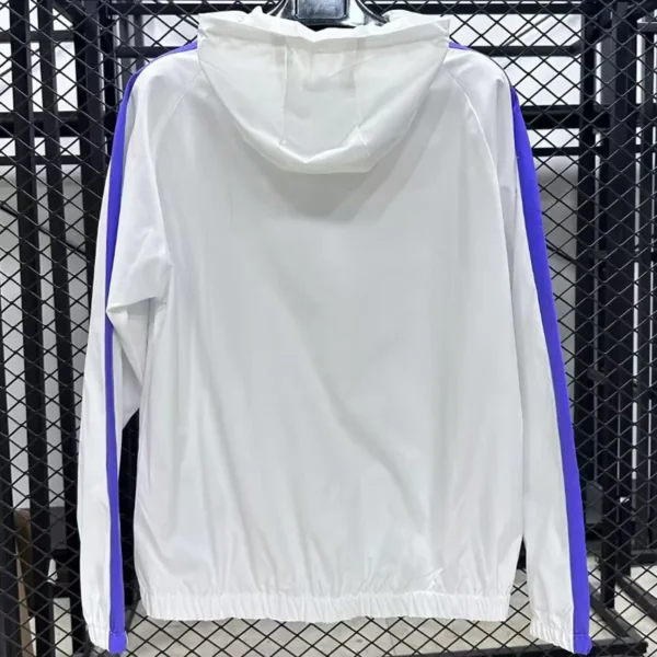 Tottenham 2025/26 White Windbreaker - Back View | KFCOOL