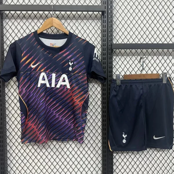 Tottenham 2026/27 Away Kids Kit Fan Version - Front View | KFCOOL