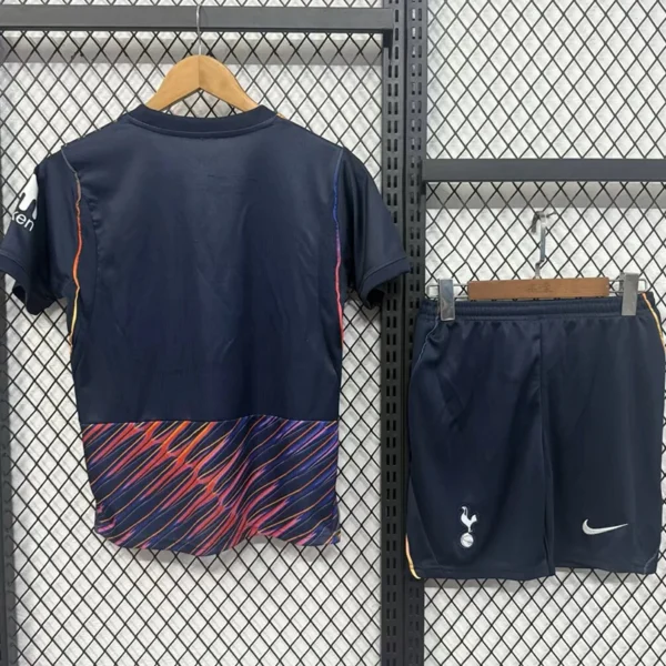 Tottenham 2026/27 Away Kids Kit Fan Version - Back View | KFCOOL