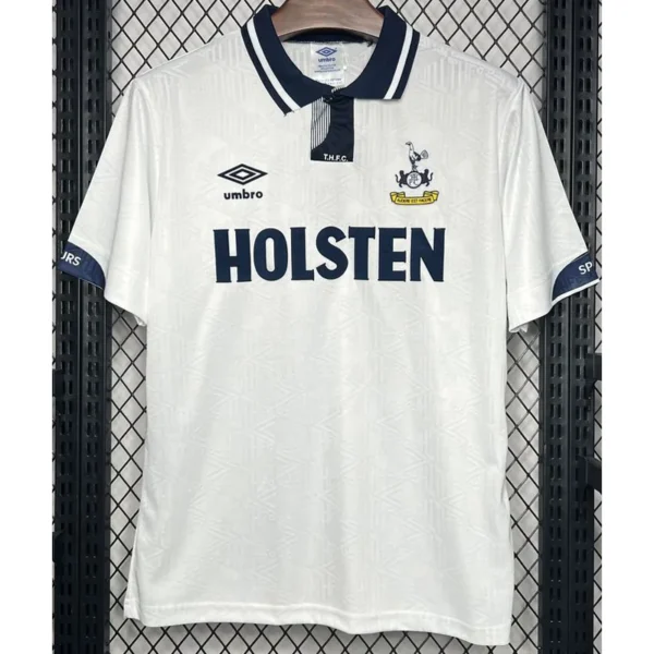 Tottenham 1992/94 Retro Home Jersey Fan Version - Front View | KFCOOL