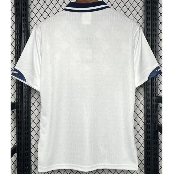 Tottenham 1992/94 Retro Home Jersey Fan Version - Back View | KFCOOL