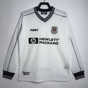Tottenham 1997/99 Retro Home Long Sleeve Jersey Fan Version - Front View Tottenham 1997/99 Retro Home Long Sleeve Jersey Fan Version - Front View | KFCOOL